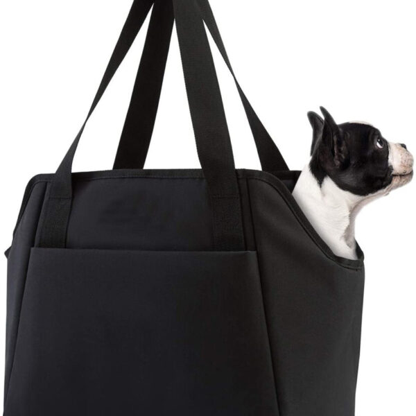 Transportín portátil para perros pequeños - Bolsa suave con correa de seguridad ajustable