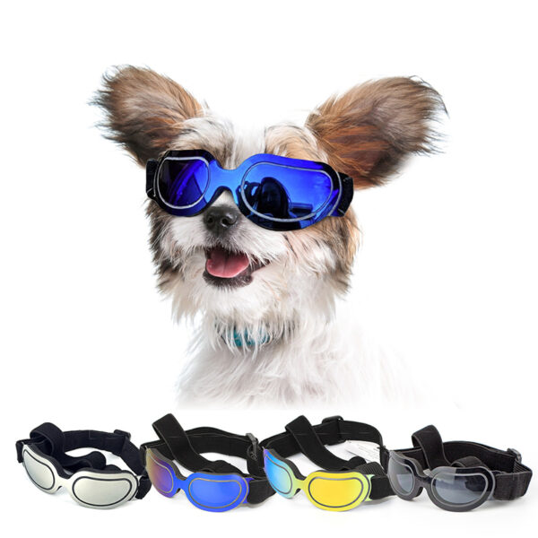 Gafas de sol ajustables para ciclismo al aire libre para perros pequeños y medianos