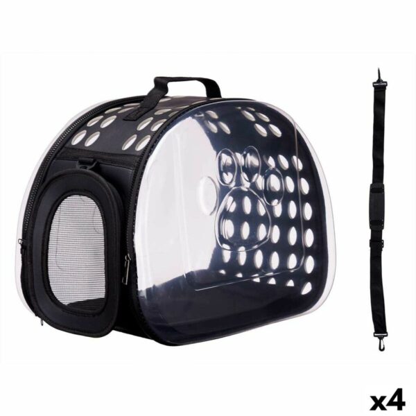 Transportín Mascow 226 Negro Plástico 43 x 20 x 33 cm (4 Unidades)