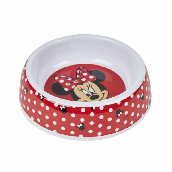 Comedero para Perro Minnie Mouse Rojo