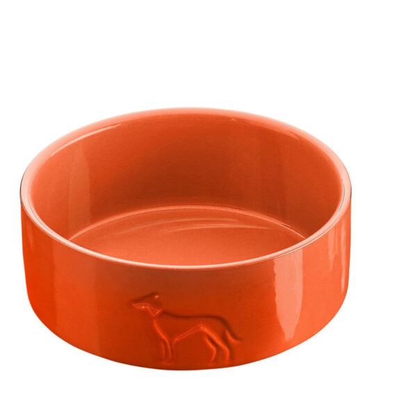 Comedero para Perro Hunter OSBY Naranja Cerámica 350 ml