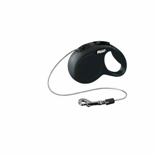 Correa para Perro Flexi New Classic 8 m Negro Talla S