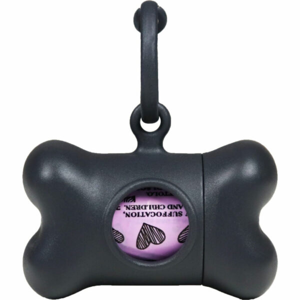 Dispensador de Bolsas para Mascotas United Pets Classic 2nd Life Gris