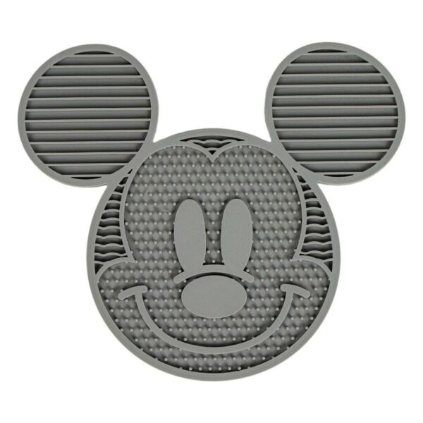 Alfombrilla Antideslizante Mickey Mouse Negro