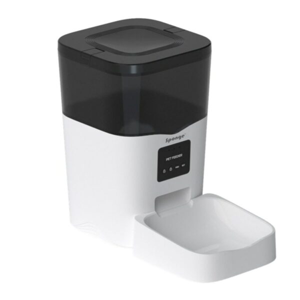 Comedero para Gato Sponge Blanco Negro