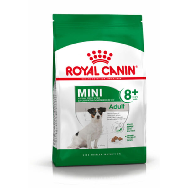 Pienso Royal Canin Mini Adult 8+ Adulto Maíz Aves 2 Kg