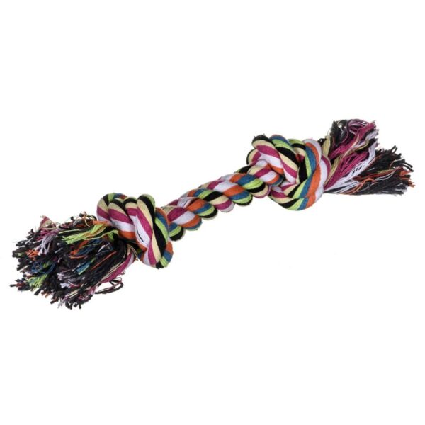 Juguete para perros Trixie Mordedor Multicolor Poliéster Algodón Interior/Exterior