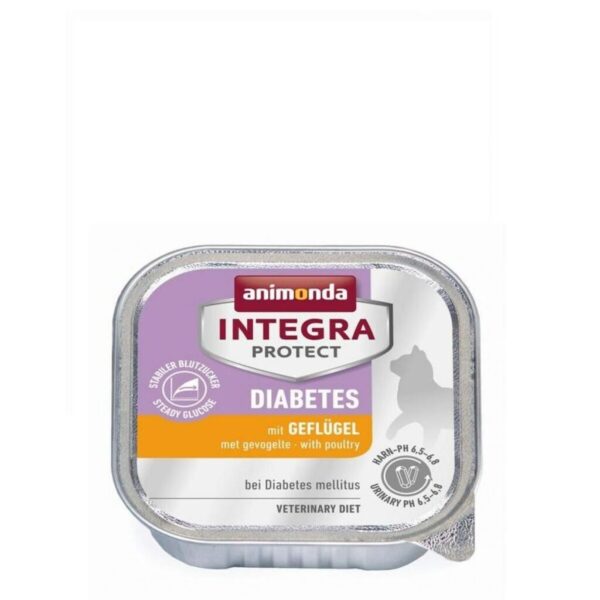 Comida para gato Animonda Integra Protect Diabetes Aves 100 g 100 L