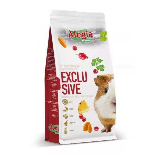 Pienso Alegia Exclusive Guinea Pig Verduras Cobaya 700 g