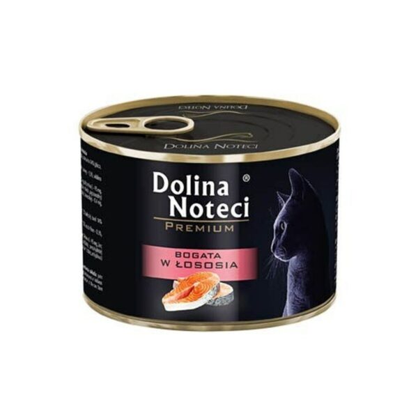 Comida para gato Dolina Noteci Premium Pollo Salmón Ternera Cerdo 185 g