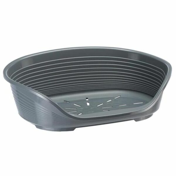 Cama para Perro Ferplast Siesta Deluxe 4 Gris oscuro 61,5 x 45 x 21,5 cm