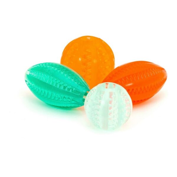 Juguete para perros Gloria Cuidado dental TPR Colores surtidos (9 cm)