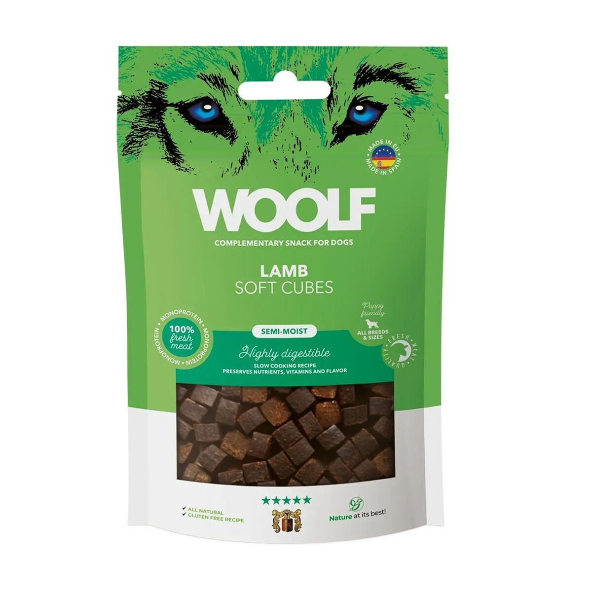 Pienso Woolf Cordero 100 g