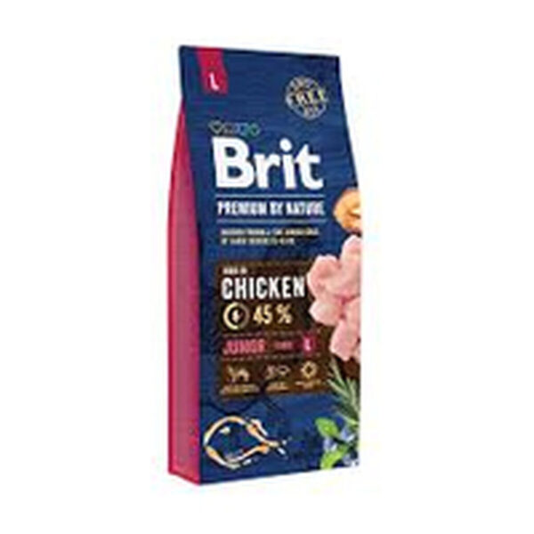 Pienso Brit Premium Cachorro/Junior Pollo 15 kg