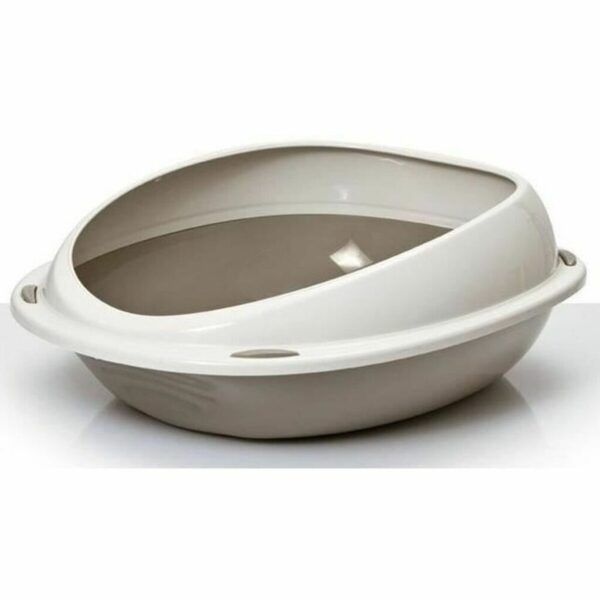 Arenero para Gatos Aimé 57 x 40 x 19 cm Beige Plástico