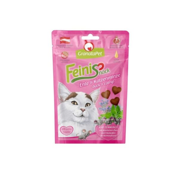 Snack para Gatos GranataPet Pato 50 g