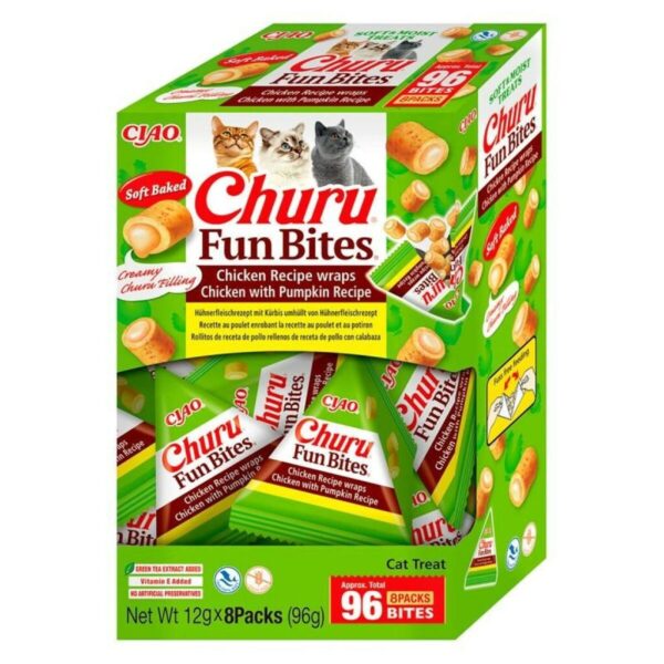 Snack para Gatos Inaba Pollo 8 x 12 g