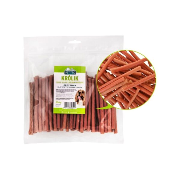 Snack para Perros Petitto Conejo 500 g