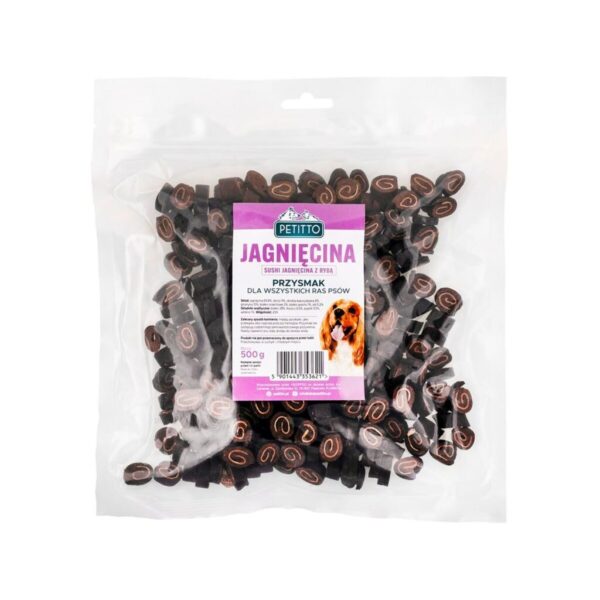 Snack para Perros Petitto Cordero 500 g