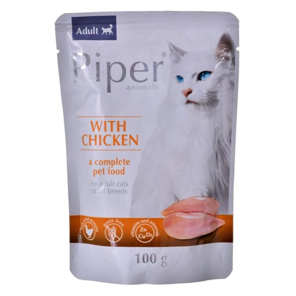 Comida para gato Dolina Noteci Piper Pollo 100 g 100 L