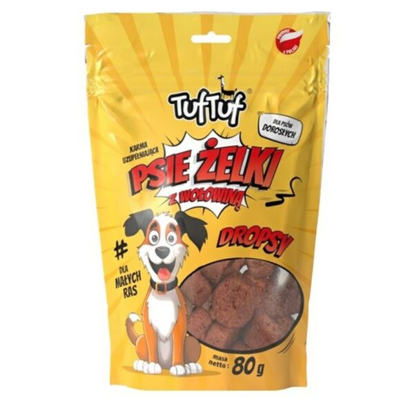 Snack para Perros Tuftuf Carne de vacuno 80 g
