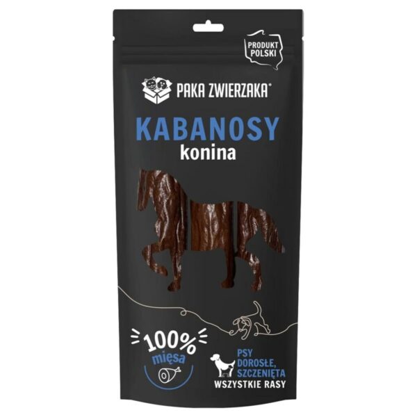 Snack para Perros Paka Zwierzaka Sausages Horse 80 g Caballo