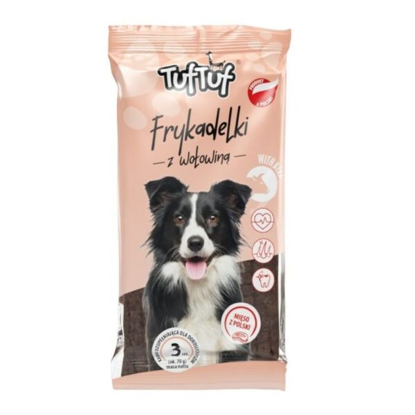 Snack para Perros Tuftuf Carne de vacuno 70 g