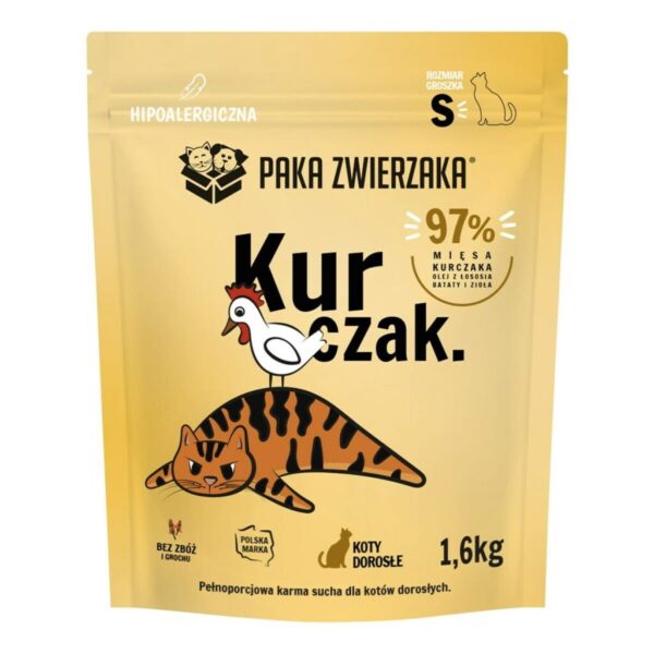 Comida para gato Paka Zwierzaka Pollo 1,6 kg