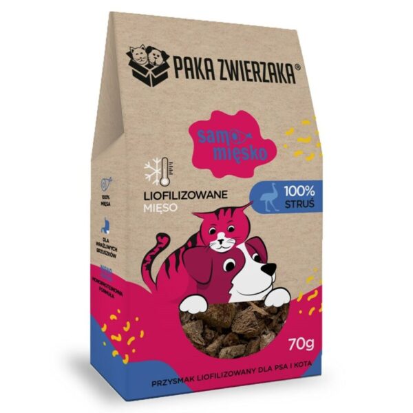 Snack para Perros Paka Zwierzaka Avestruz 70 g
