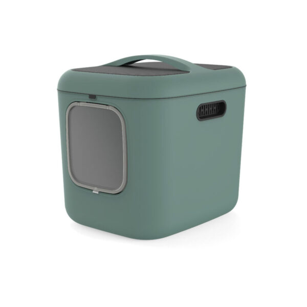 Arenero para Gatos Rotho My Pet Biala XL Verde Plástico reciclado