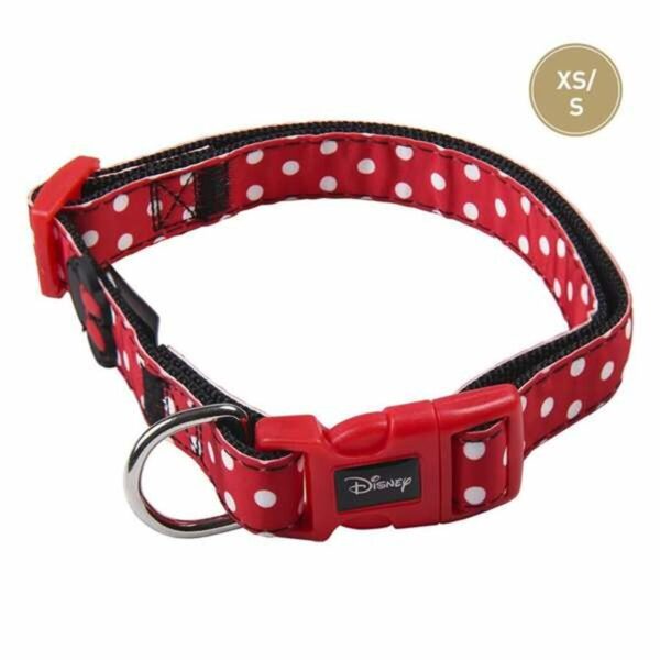 Collar para Perro Minnie Mouse Rojo XS/S