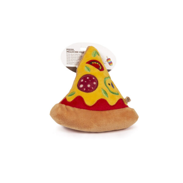 Peluche para perros Gloria Pizza Multicolor Poliéster Polipropileno