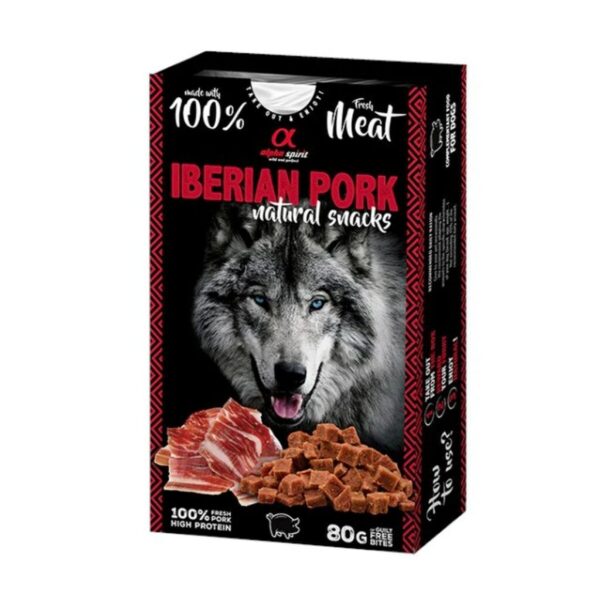 Snack para Gatos Alpha Spirit Cerdo
