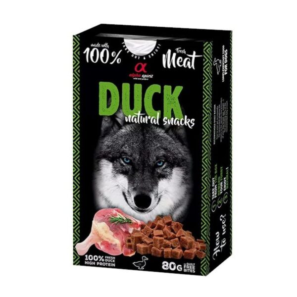 Snack para Gatos Alpha Spirit Pato