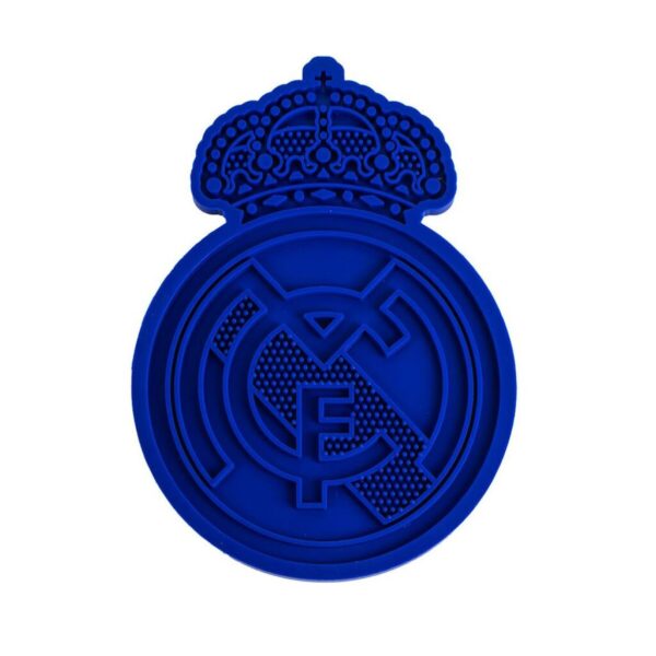Comedero para Perro Real Madrid C.F. Azul Silicona