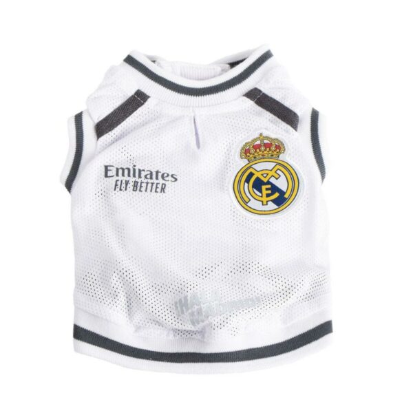 Jersey para Perro Real Madrid C.F. Blanco XXS