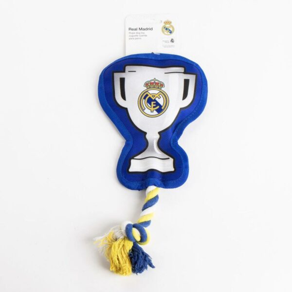 Juguete para perros Real Madrid C.F. Gris Poliéster Algodón