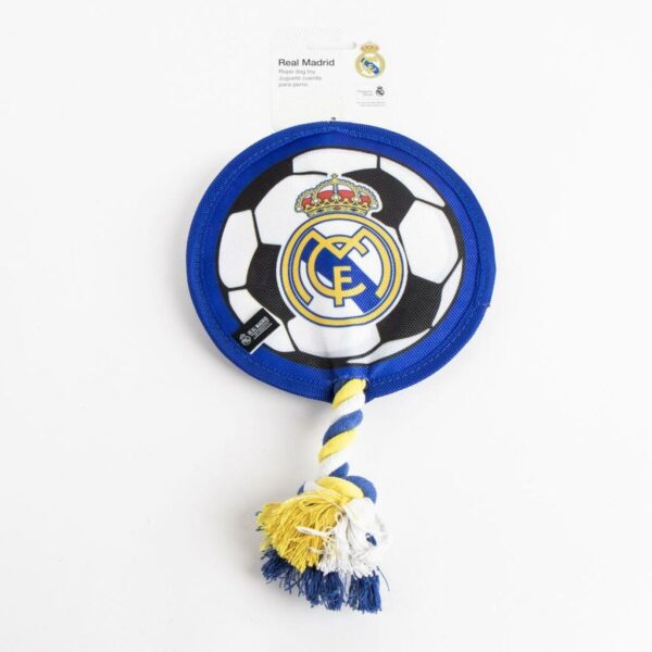 Juguete para perros Real Madrid C.F. Multicolor Poliéster Algodón