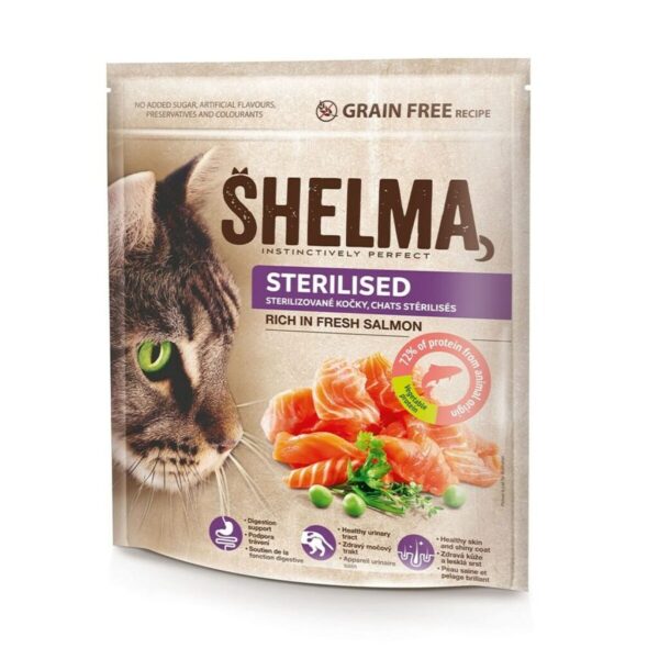 Comida para gato Shelma Salmón 750 g