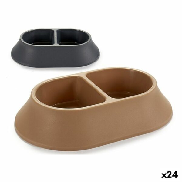 Comedero para Mascotas Mascow 1270 Plástico 34,5 x 7 x 22,5 cm (24 Unidades)