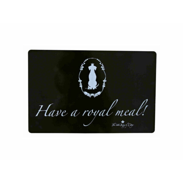 Tapete Trixie Have a royal meal Negro Plástico 44 × 28 cm