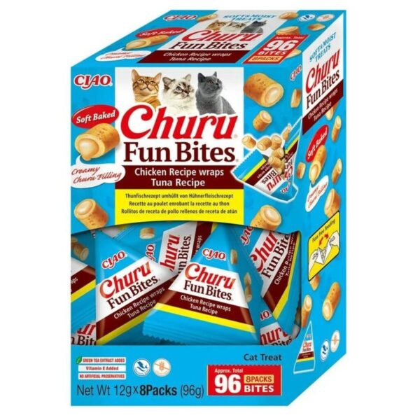 Snack para Gatos Inaba Pollo 8 x 12 g