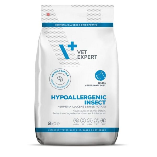 Pienso VETEXPERT Hypoallergenic Insect 2 Kg Adulto 2,3 Kg