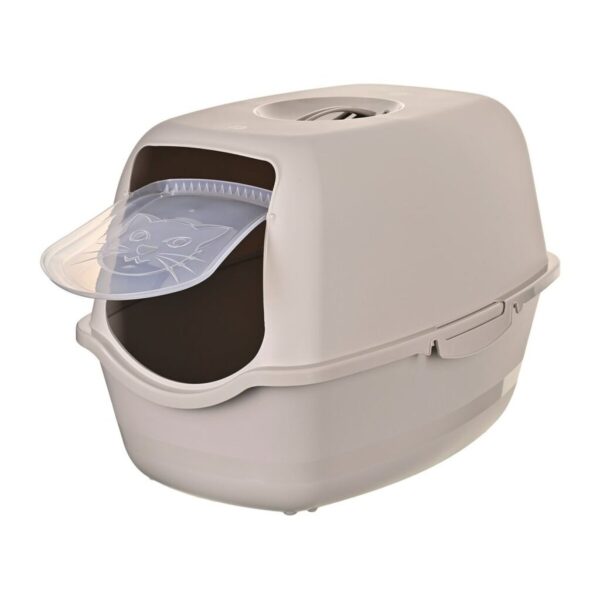 Arenero para Gatos Diamentiq BAYA Beige Plástico 40 x 38,7 x 55,5 cm