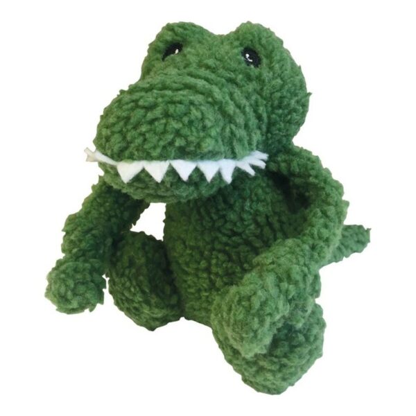 Peluche para perros Gloria Pinky Verde Poliéster Polipropileno Cocodrilo