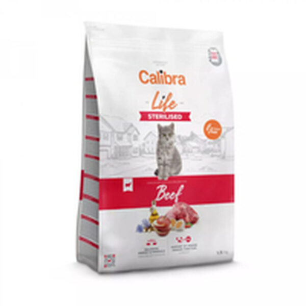Comida para gato Calibra Adulto Buey 1,5 Kg