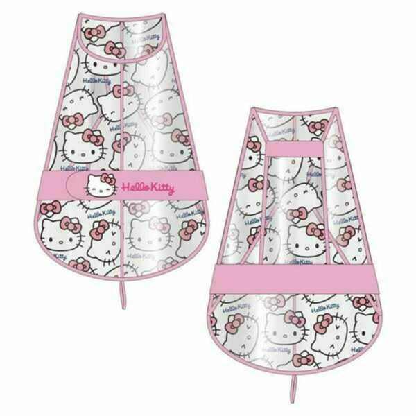 Chubasquero para Perro Hello Kitty Rosa L
