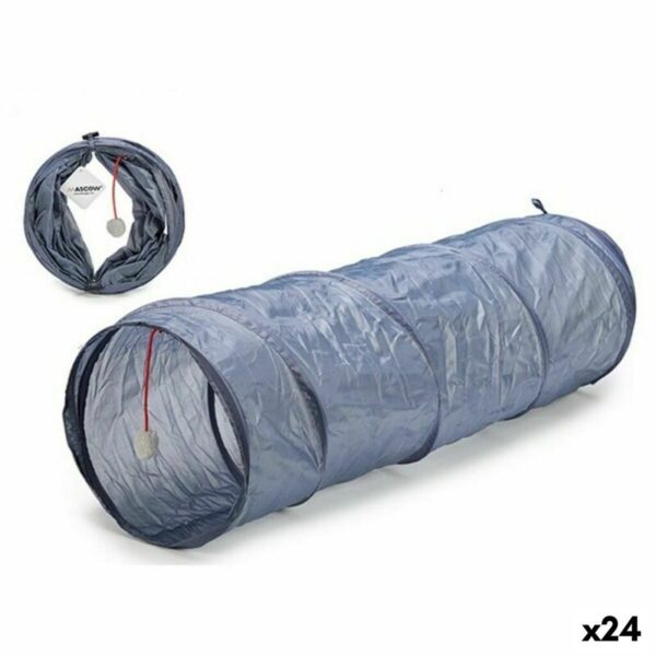 Túnel Plegable para Mascotas Mascow MC371(PHB) MC371(PHB) 90 x 25 x 25 cm (24 Unidades)