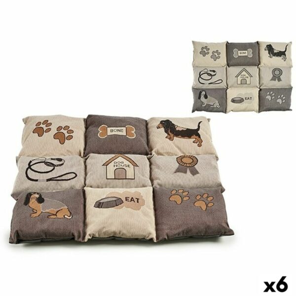 Cama para Perro Mascow 56 x 7,5 x 80 cm Mascotas (6 Unidades)