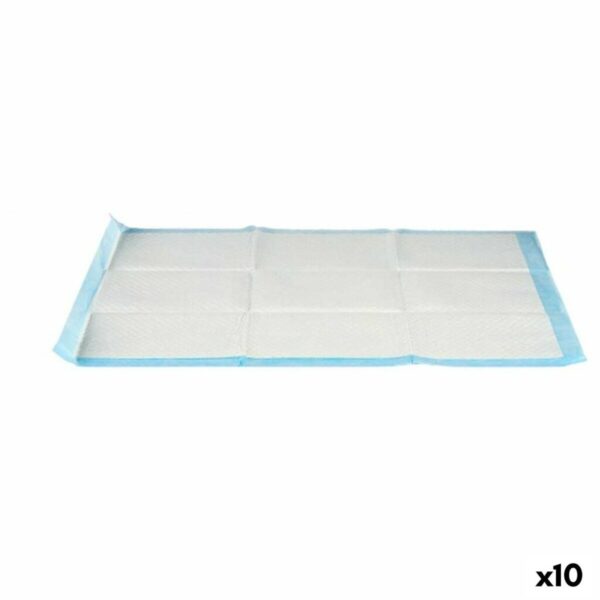 Empapador Mascow Azul Blanco Papel Polietileno 60 x 90 cm 18,5 x 8,5 x 35 cm (10 Unidades)